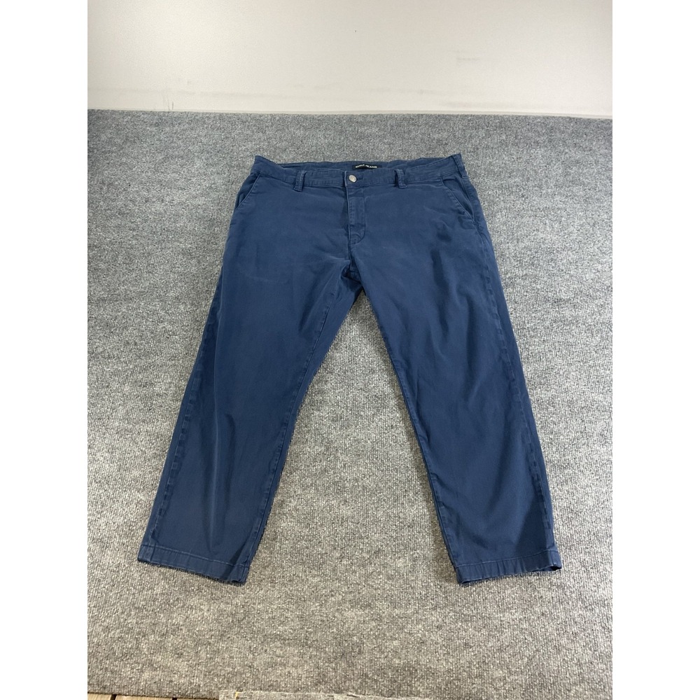 Mavi Jeans Chino Pants Men's 38x26 Navy Blue Straight Fit Stretch Casual Travel